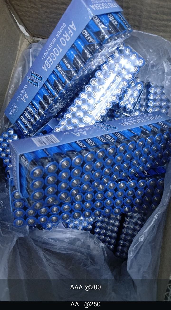 Afrotogebra AA and AAA Batteries